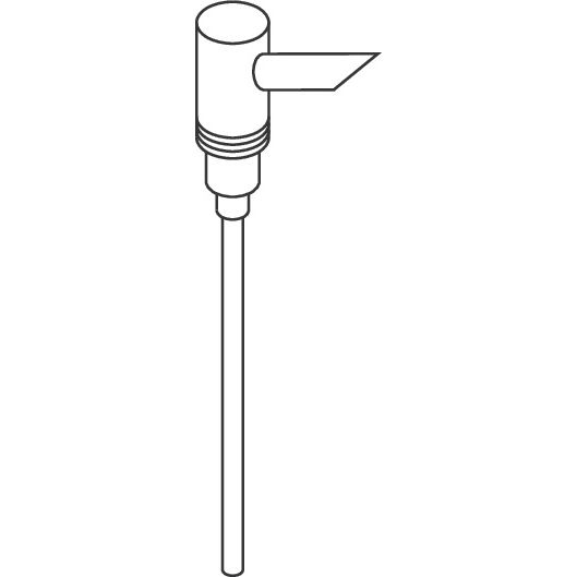 Hansgrohe - Pumpe Lotionsspender Einbauversion steel