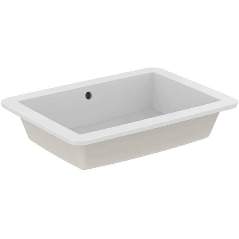 Ideal Standard - Einsatzwaschtisch STRADA, o.Hl., m.Ül., 595x435x170mm, Weiß m. IP