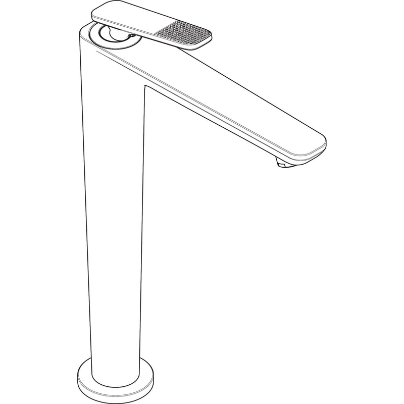 Hansgrohe - Waschtischm.250 Axor Citterio C CoolStart Zugstangen Abl.cubic cut MSW