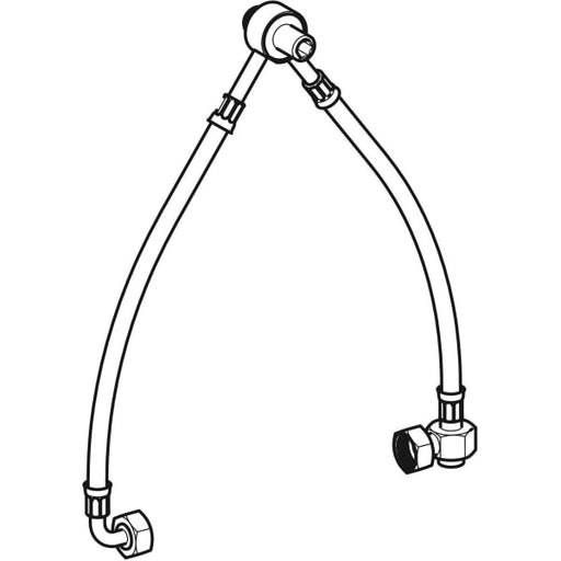 Geberit Vertriebs - Verschlauchung zu Flushcontrol 599554/654