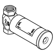 Grohe - UP-Ventil-Unterteil 29800 vormont. Oberteil DN15 DIN 18534:2017