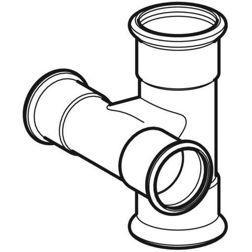 Geberit Vertriebs - C-Stahl Kreuzst. 90Gr., verzinkt 28 - 18mm, # 21510