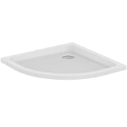Ideal Standard - Viertelkreis-Brausewanne HOTLINE NEU, 900x900x80mm, Weiß