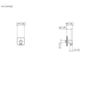 Dornbracht - Wandanschlussbogen CULT 1/2 2845096000 chrom