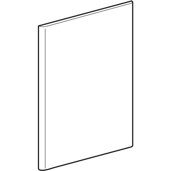 Geberit Vertriebs - Tür, Lichtgrau, SMYLE, HWB-US Modell 805041