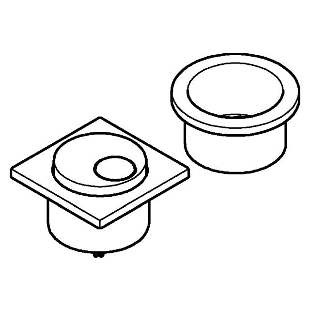 Grohe - Druckknopf 49538 für Aufsatzspülkasten chrom
