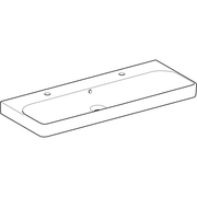 Geberit Vertriebs - Waschtisch SMYLE Square, 120x48cm zwei Hl., m. Ül