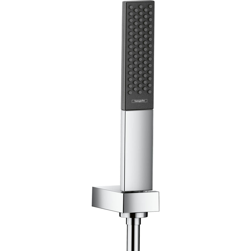 Hansgrohe - Brausenset RAINFINITY 100 1jet Porter chrom mit 1600mm Brauseschlauch