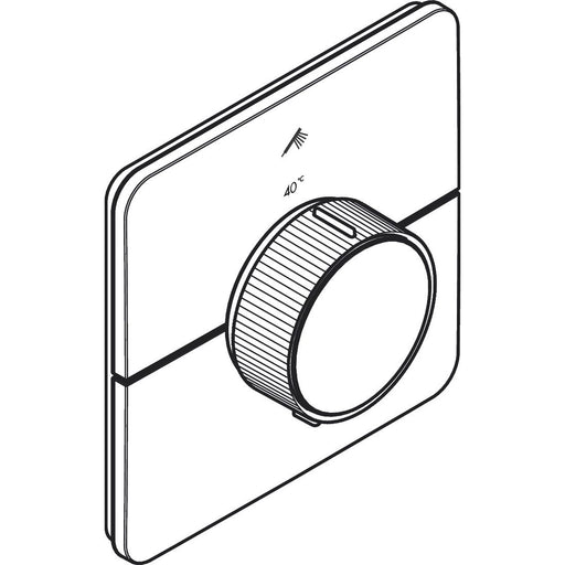 Hansgrohe - Thermostat UP Axor ShowerSelect ID 1 Verbraucher softsquare chrom