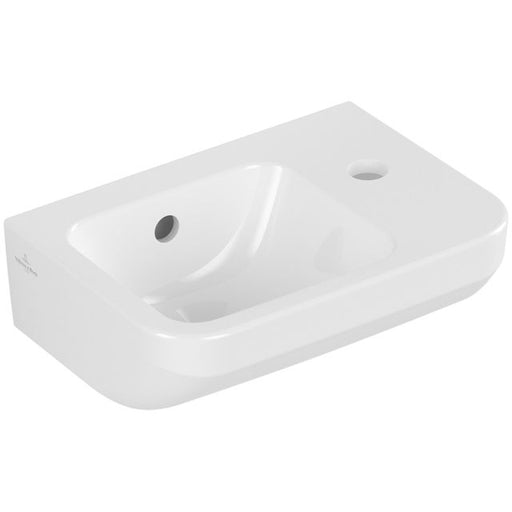VILLEROY & BOCH - HWB ARCHITECTURA 4373 360x260mm f. 1L Arm HL re durchgest m ÜL Weiß Alpin