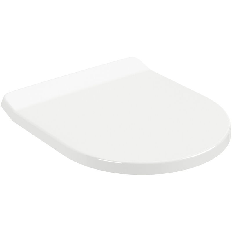 VILLEROY & BOCH - WC-Sitz Architectura 373x446x47mm Oval Weiß Alpin