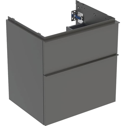 Geberit Vertriebs - iCon Unterschrank für WT, 2 Schubl. 59,2x61,5x47,6cm, lava