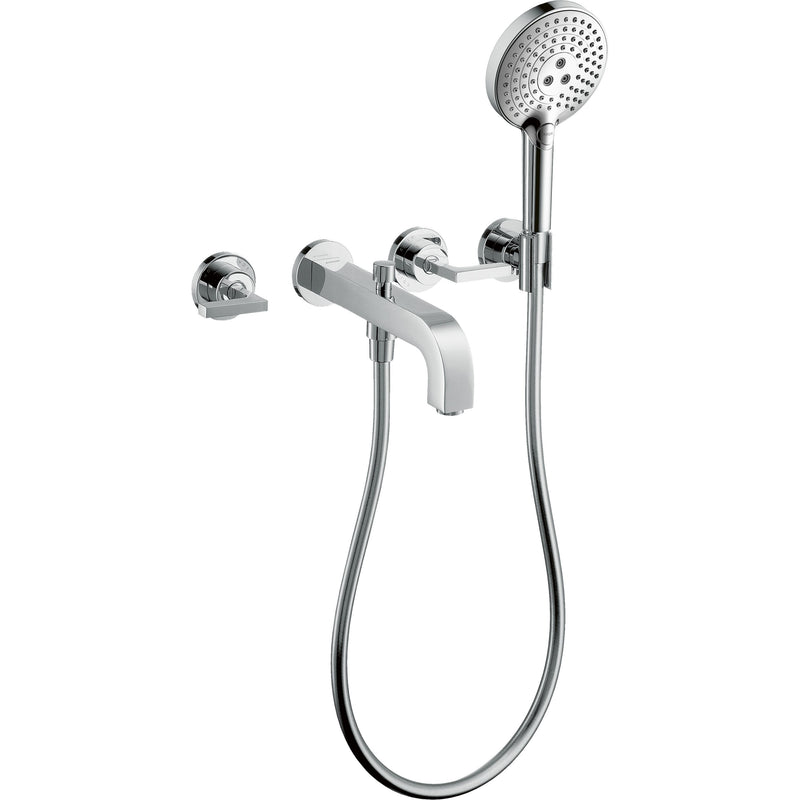 Hansgrohe - 3-Loch Wannenarmatur AXOR CITTERIO 39448000 chrom m.Hebelgriff o.Platte