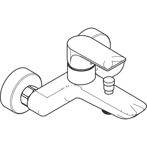 Hansgrohe - Wannenmischer Aufputz Rebris E MSW