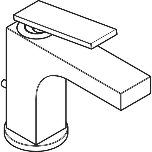 Hansgrohe - Waschtischmischer 90 AXOR Citterio f.Handwaschbecken m.Zugst.u.Hebelgr.chr