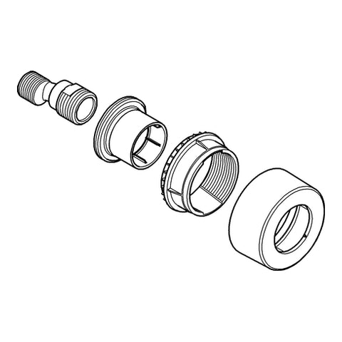 Grohe - S-Anschluss 12693 supersteel