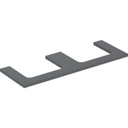 Geberit Vertriebs - ONE WT-Platte, Aus re/li, für AWT 135x3x47cm, lava matt