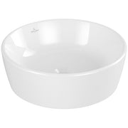 VILLEROY & BOCH - Aufsatzwaschbecken Architectura 450x 450mm Rund o. ÜL. Weiß Alpin CeramicPlus