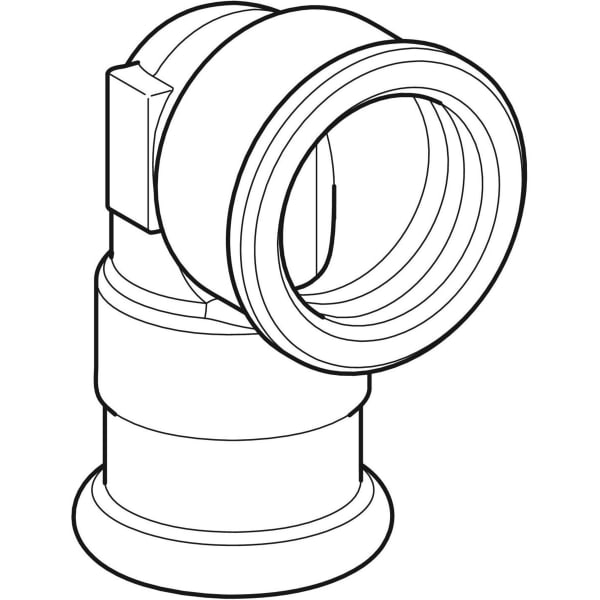 Geberit Vertriebs - Rotguss Übergangswinkel Du: 15mm - 3/8 IG, 90 Grad, # 63862