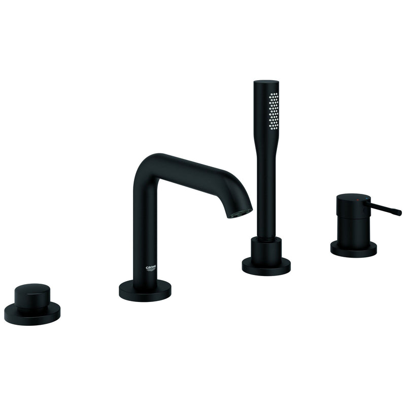 Grohe - 4-Loch-Einhand-Wannenkombination Essence 25251_1 phantom black