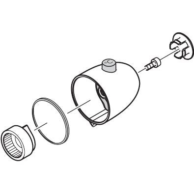Hansgrohe - Thermogriff Ecostat 2001 >06/99 gelb