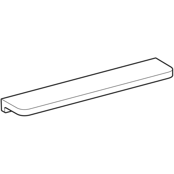 Geberit Vertriebs - Ablegeplatte RENOVA Nr.1 Plan, 600mm weiß, KeraTect