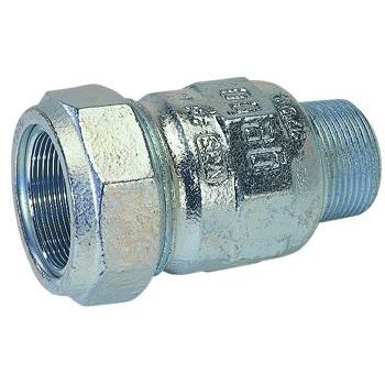 Gebo - Armaturen - Temperguss-Klemmverbinder 1 AG Typ: A, für Stahlrohr, GEBO # 11500003