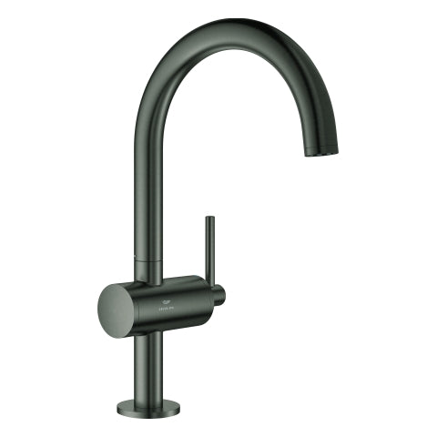 Grohe - Einhand-Waschtischbatterie Atrio 24362 L-Size hard graphite gebürstet