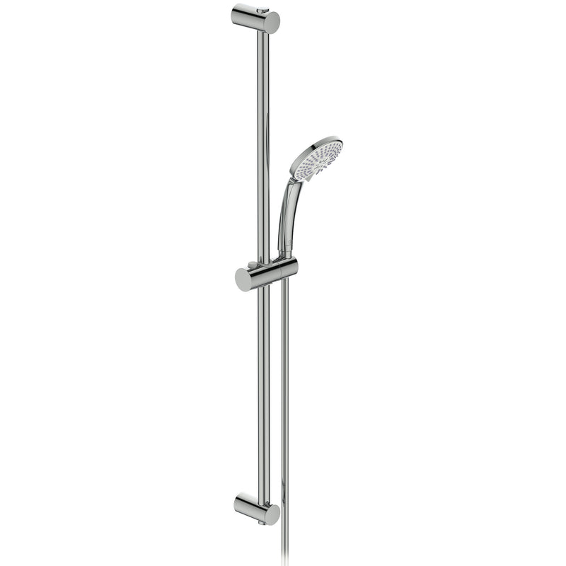Ideal Standard - Brausekombination IDEALRAIN, 900mm, 3-Funktionshandbrause d:100mm, Chrom