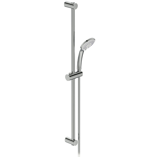 Ideal Standard - Brausekombination IDEALRAIN, 900mm, 3-Funktionshandbrause d:100mm, Chrom
