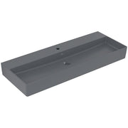 VILLEROY & BOCH - Waschbecken Memento 2.0 1200x470mm re-eckig 1HL. o. ÜL. Graphite cplus