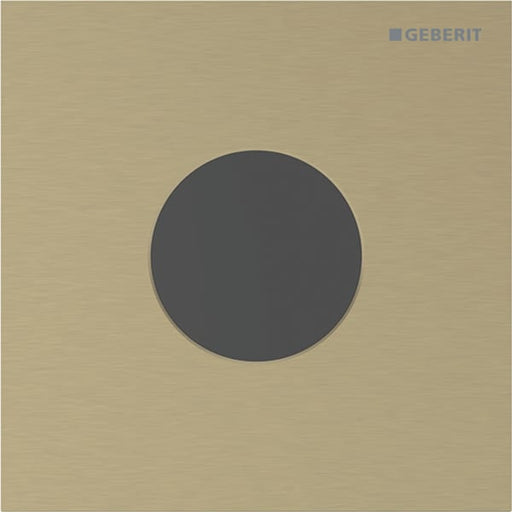 Geberit Vertriebs - Typ 40 UR-Strg. m. elektron. Sp-Ausl. Batt.-Betr., Round, ms.-farben gebü./Etc