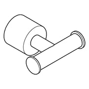 Grohe - Bademantelhaken Atrio 40890 hard graphite gebürstet