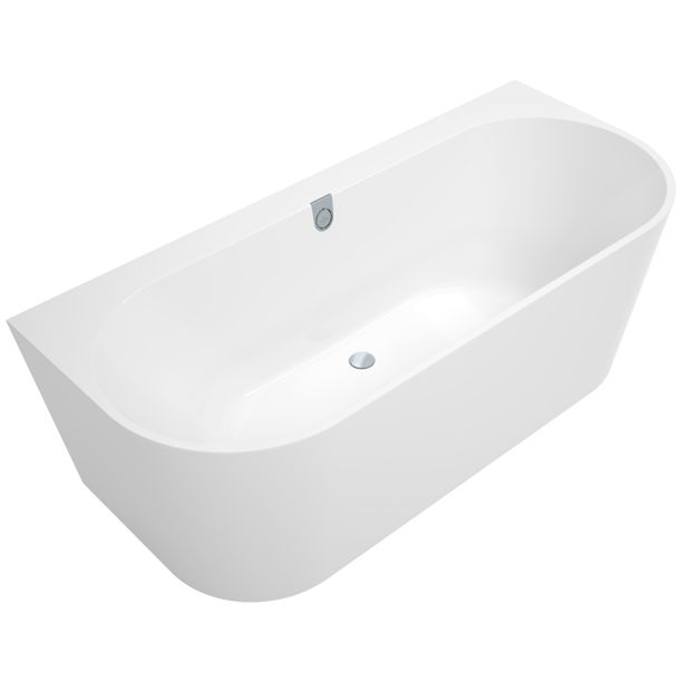 VILLEROY & BOCH - BW Oberon 2.0 1800x800mm Rückwand-BW inkl. Schürze in Wannenfarbe weiß alpin