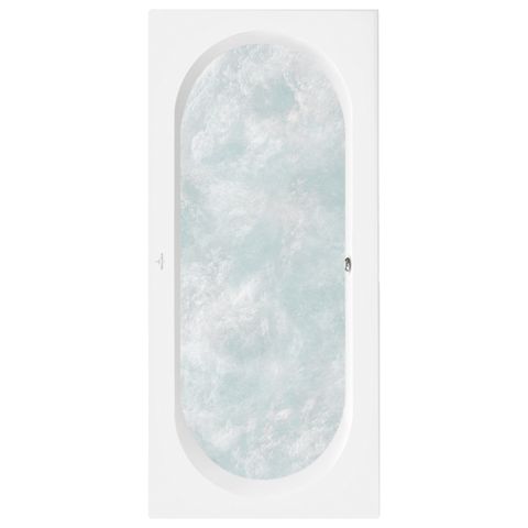 VILLEROY & BOCH - Badewanne O.novo 1800x800x525mm re-eckig m. System AE TP1 Weiß Alpin