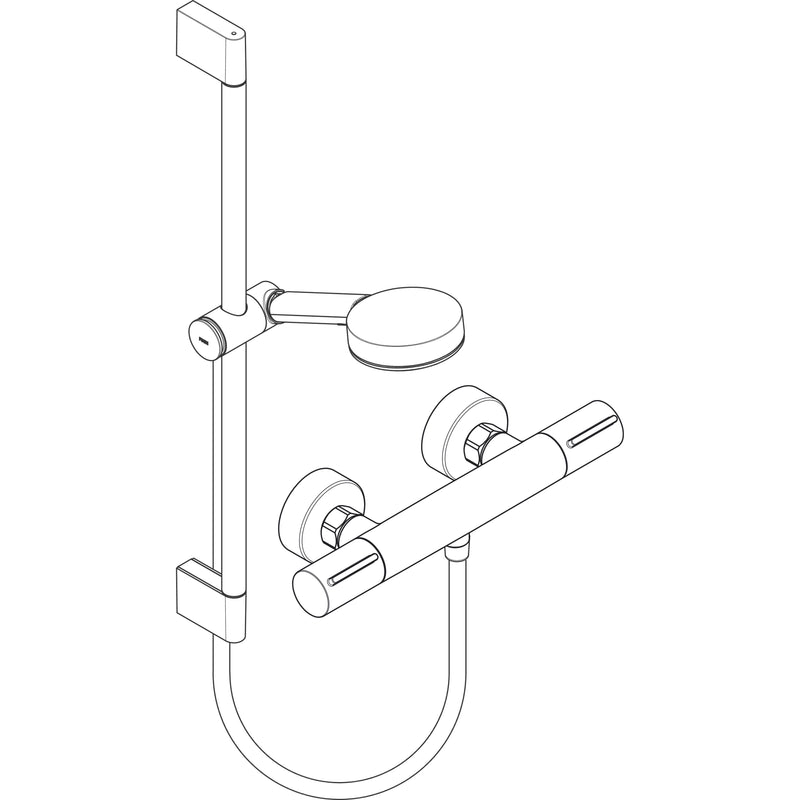 Hansgrohe - Brausesystem Pulsify Select S 105 3j Eco Relaxation Ecostat Element 650mm chr