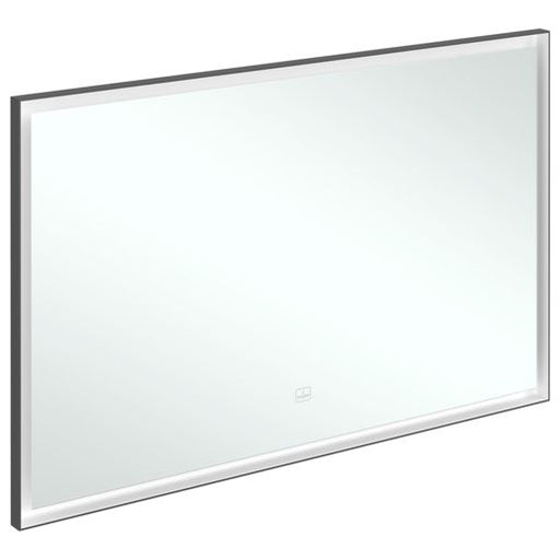 VILLEROY & BOCH - Spiegel Subway 3.0 1200x750x47,5mm m. Bel. BiColour (Black Matt White Matt)