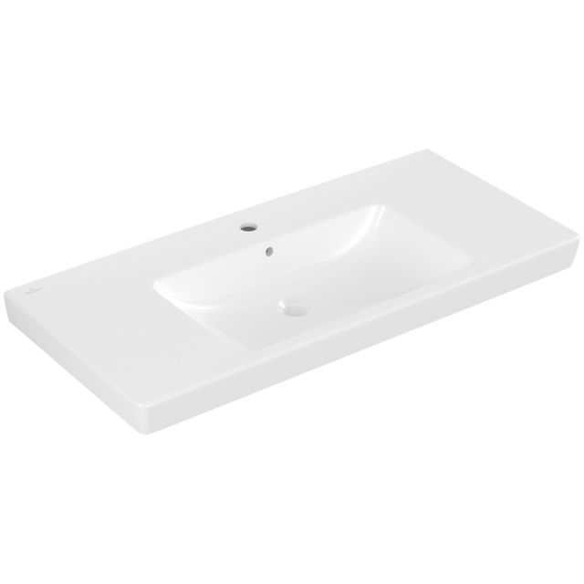 VILLEROY & BOCH - SWT SUBWAY 2.0 7175 1000x470mm 3-LArm mittl HL dg Ül Eckig geschl WeißAlpin C