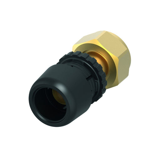 TECE SE - TECElogo-Ax Verschraubung, flachdichtend Dimension 16 x 1/2, Siliziumbronze