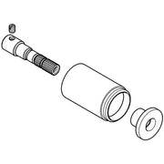 Grohe - Verlängerung 45565 L:42,5mm silk metal