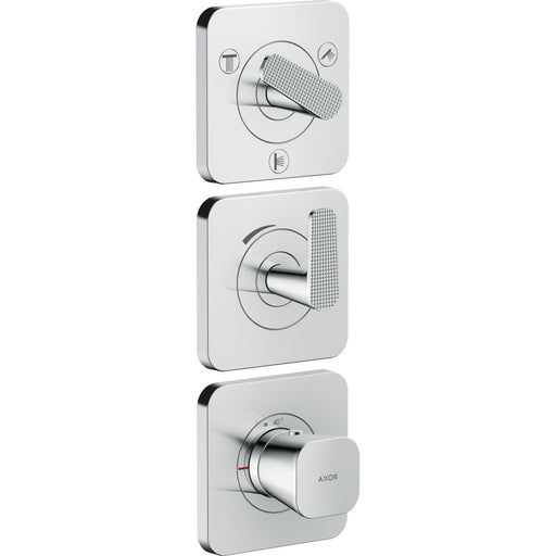 Hansgrohe - Thermostat Modul 380/120 UP FS Axor Citterio C 3 Verbr.Cubic chrom