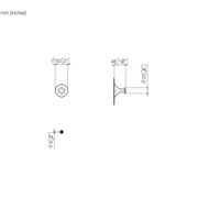 Dornbracht - Haken VAIA 83251809 messing gebürstet