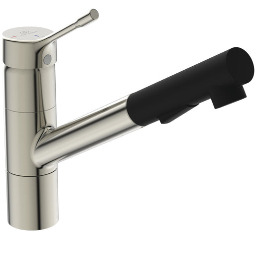 Ideal Standard - Küchenarmatur CERALOOK, m.herausz.HB, Ausld.233mm, Edst