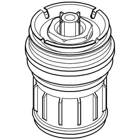 Grohe - Deckel 43247 komplett für Rondo A.S. chrom
