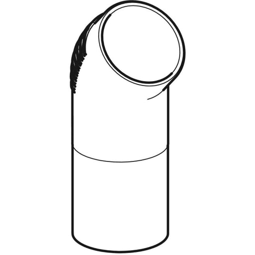 Geberit Vertriebs - Silent-db20 Bogen 45Gr mit langem Schenkel d135
