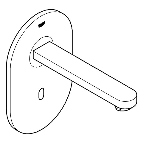 Grohe - WT-Wand-IR-Elekt. Euroeco CE 36410 o. Mischung Trafo Bluetooth-Modul chrom