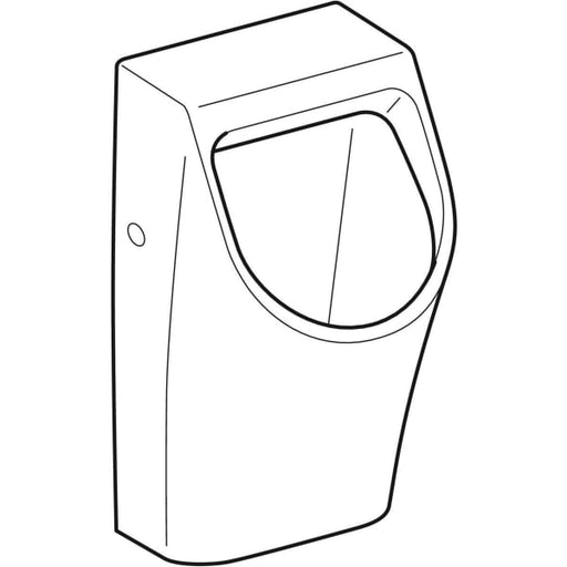 Geberit Vertriebs - Urinal RENOVA NR.1 PLAN 235100 weiß Ktect