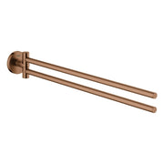 Grohe - Handtuchhalter ESSENTIALS 40371 2-armig 450mm warm sunset geb