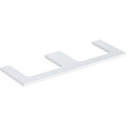 Geberit Vertriebs - ONE WT-Platte, Aus re/li, für AWT 135x3x47cm, weiß hgl