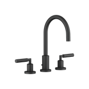 Dornbracht - Waschtisch 3-Locharmatur TARA 20713882 Hebelgriff schwarz matt